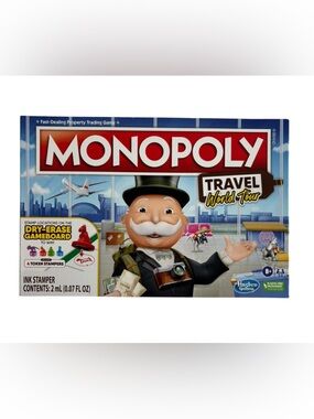 Monopoly Travel World Tour Board Game